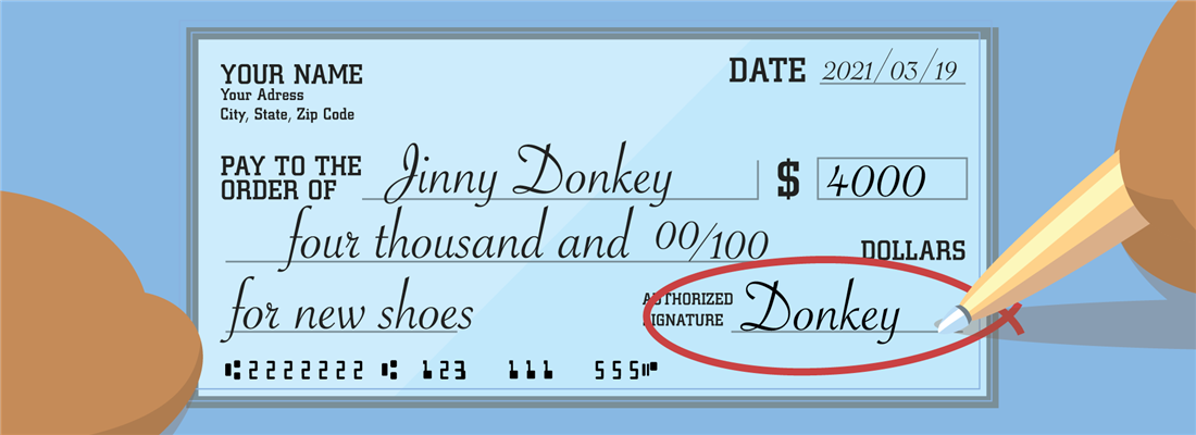 Chase Cheque How to Write a Chase Check (with Example)