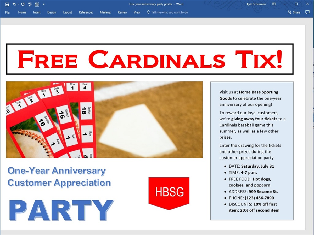 Poster Template Microsoft Word