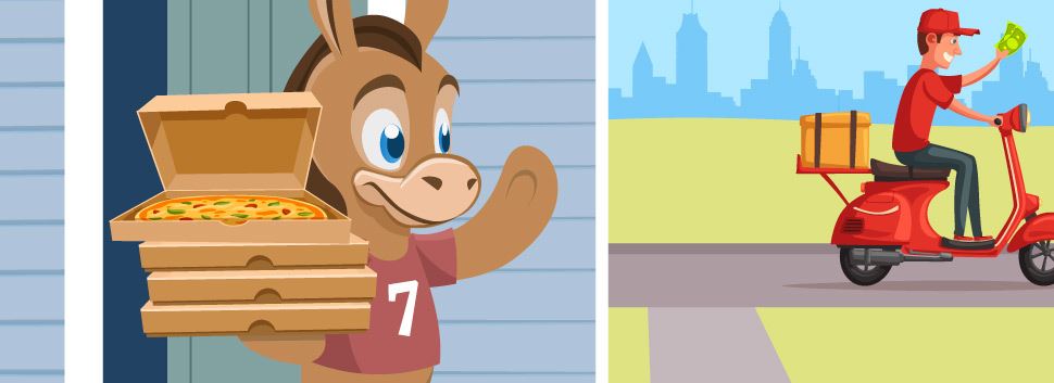 how much do pizza delivery drivers make in tips