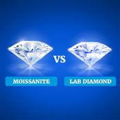 Moissanite vs Diamond vs Lab Diamond