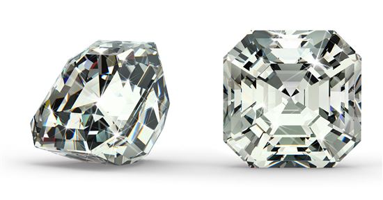 estatediamondjewelry: Asscher Cut Antique Diamond Ring Elegant Asscher cut  d… | Asscher cut engagement rings, Engagement ring diamond cut, Asscher cut  diamond ring