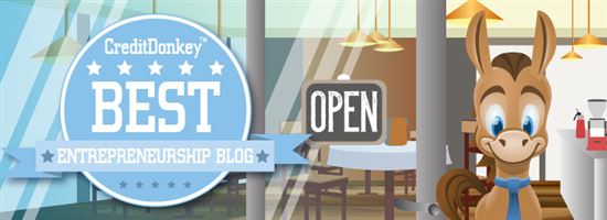 Best Entrepreneurship Blog © CreditDonkey Best Entrepreneurship Blog