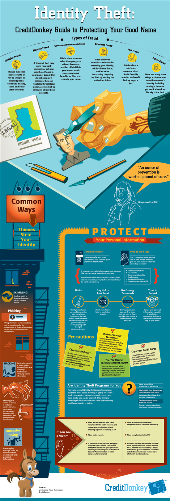 Infographics: Identity Theft Protection