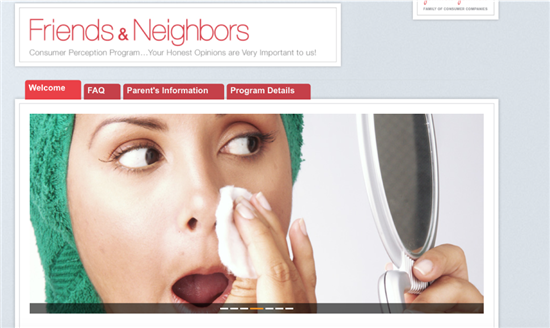 screenshot of johnson & johnson