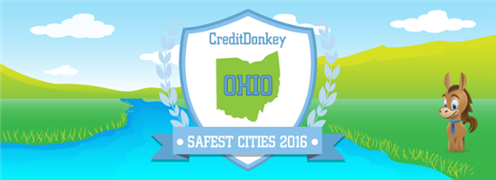 Safest Cities in Ohio © CreditDonkey Safest Cities in Ohio
