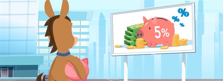 5 Percent Interest Savings Account