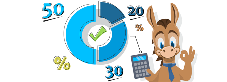 50/30/20 Budget Calculator