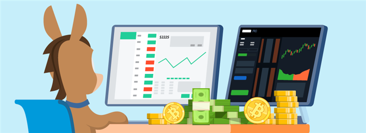 Buy Bitcoin on Robinhood or Coinbase Pro