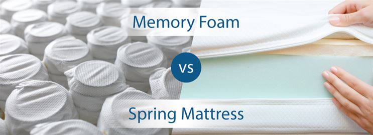 Foam vs Spring Mattress