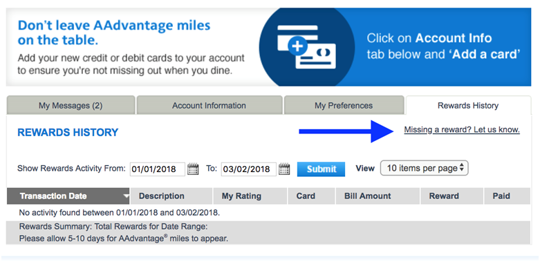 Citicards Pay Bill >> American Aadvantage Dining Complete Guide Citicards Pay Bill >> American Aadvantage Dining Complete Guide