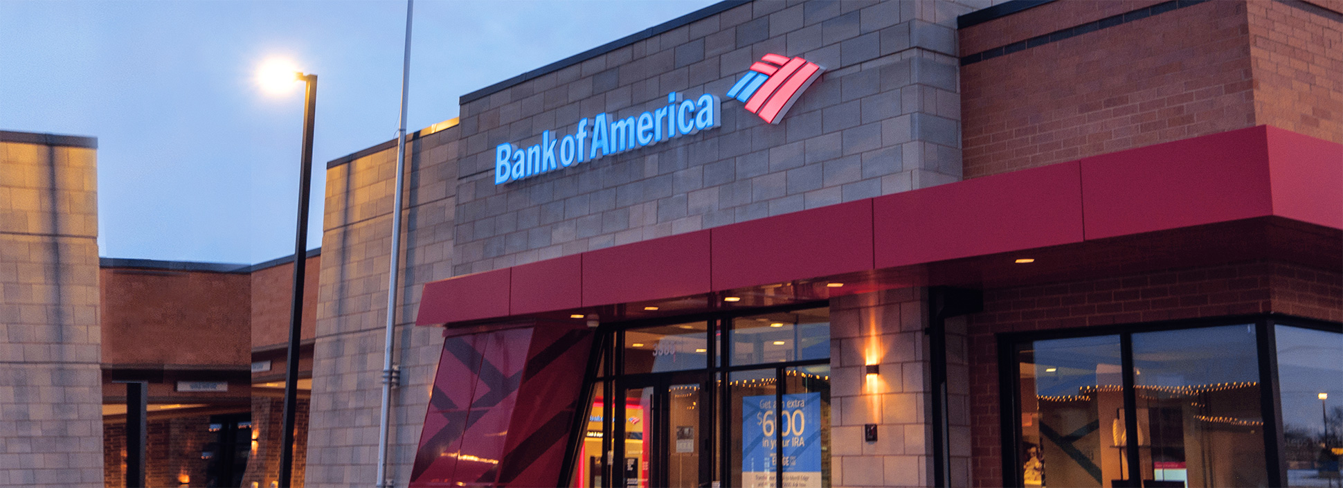 Bank of america near me