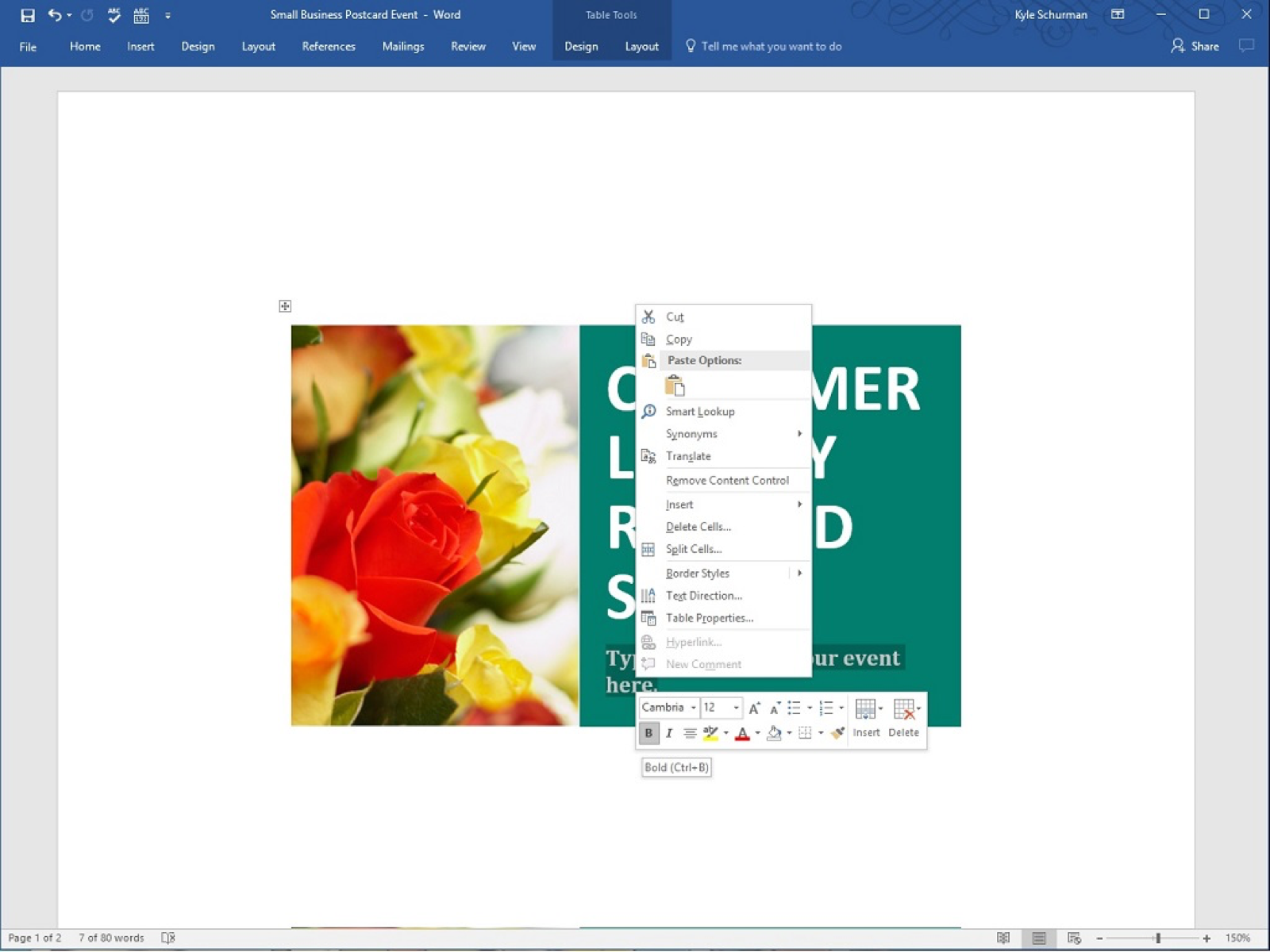 How To Make Postcards In Word How To Make Postcards In Word