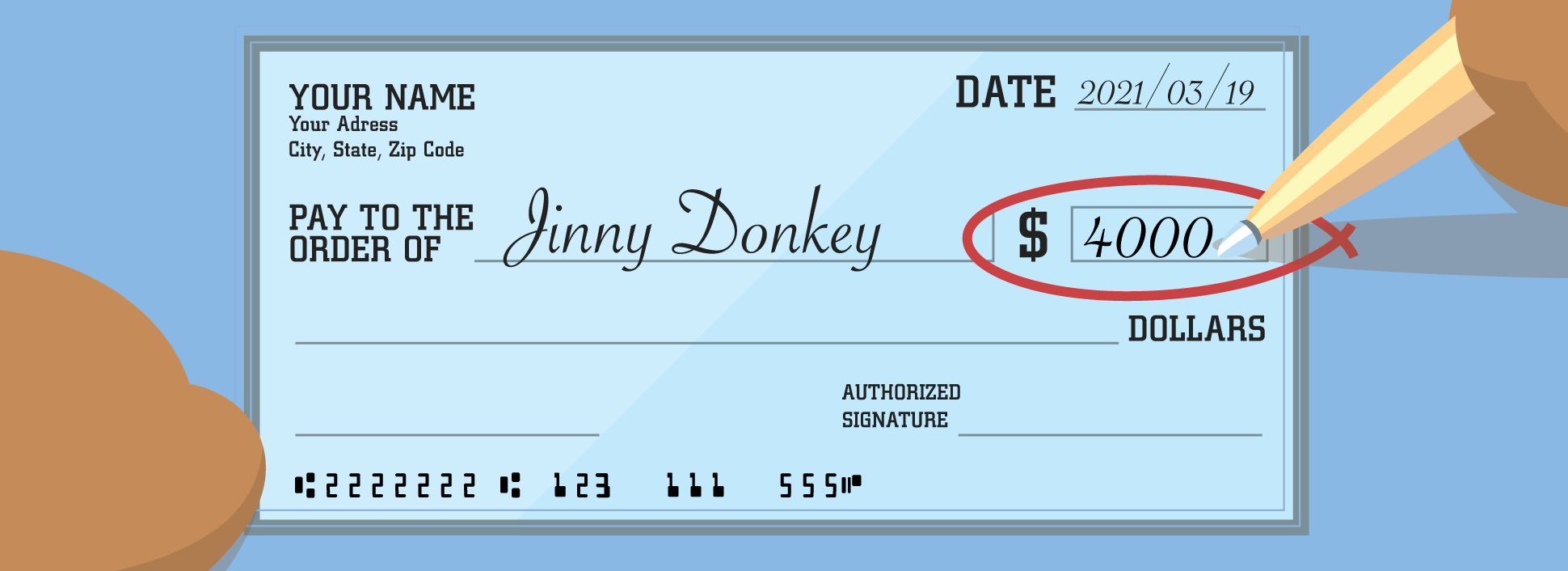 6 tips to write correct and safe cheque