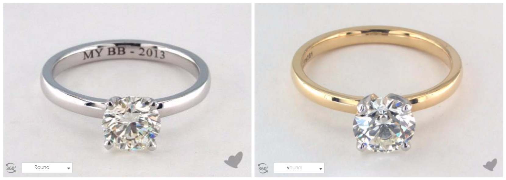  White  Gold  or Yellow  Gold  Which is Better Engagement  Ring  