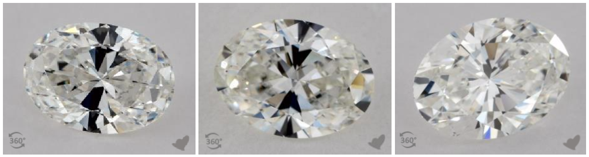 oval diamond cheaper than round but is it good bow tie cut out