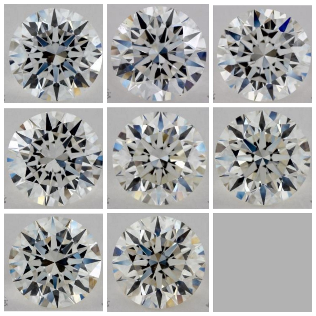 Diamond Clarity Comparison Chart