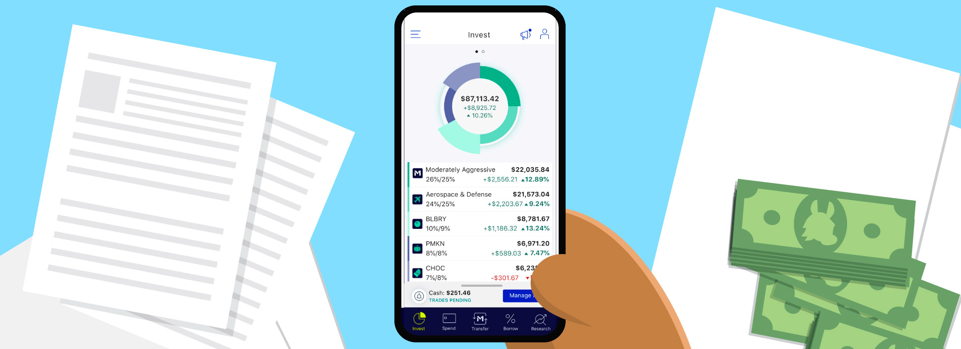 Commission-free Stock Trading & Investing App