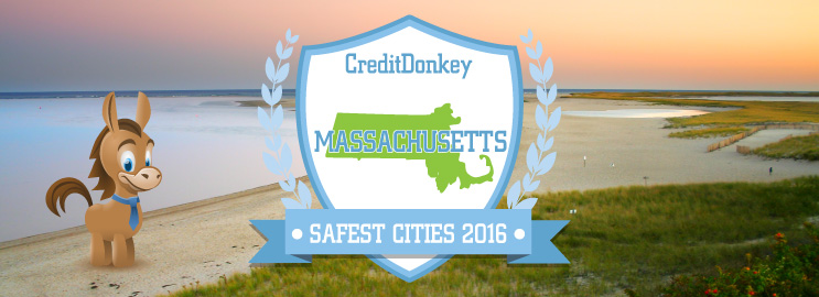 Study: Safest Cities in Massachusetts 2016