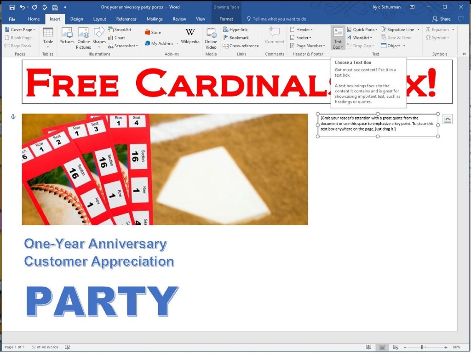 How To Make A Poster In Word